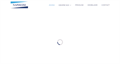 Desktop Screenshot of napocom.ro