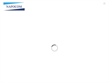 Tablet Screenshot of napocom.ro